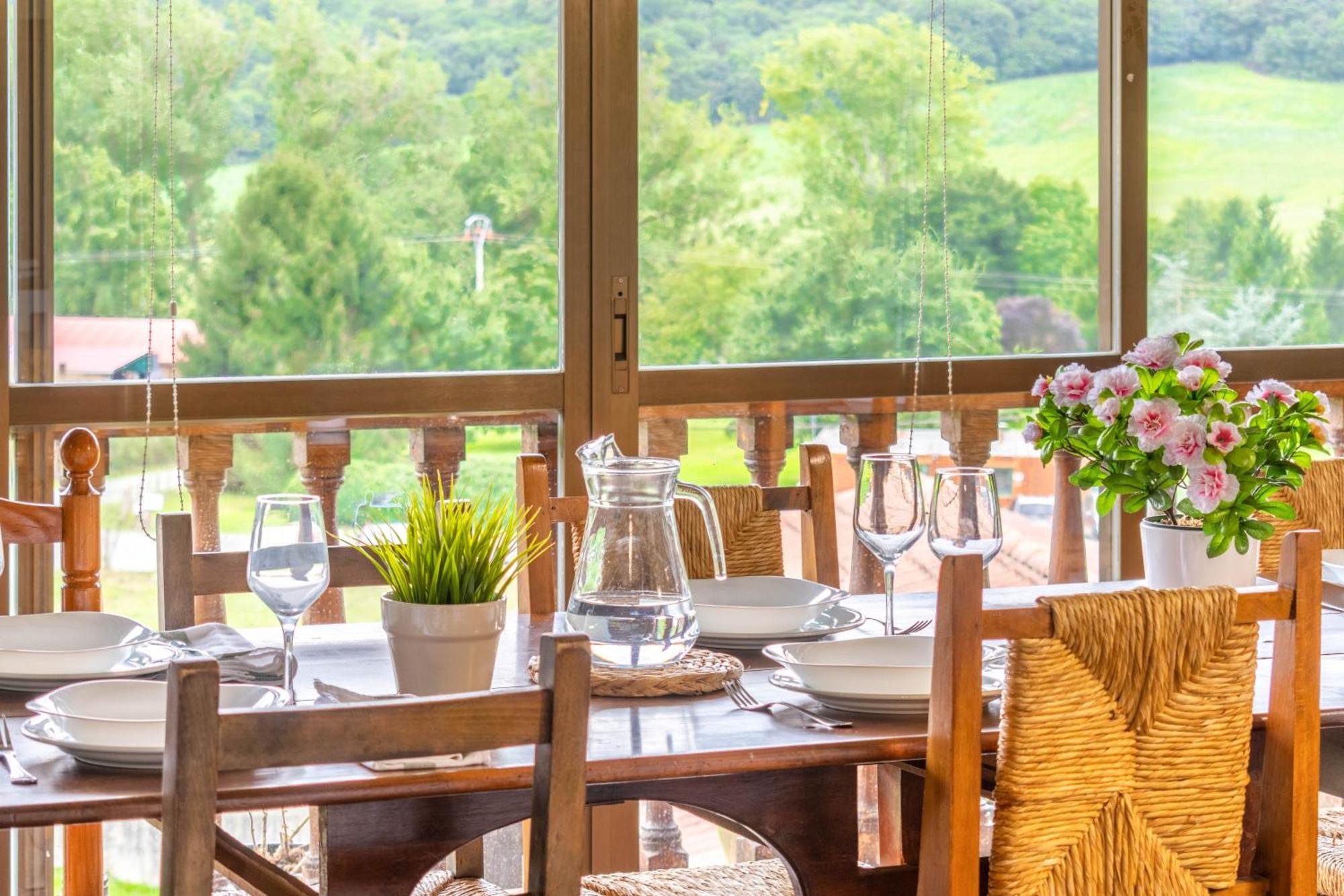 Casa Rural Arotzenia, Hogar Rustico En Pleno Valle De La Ulzama Lizaso 외부 사진