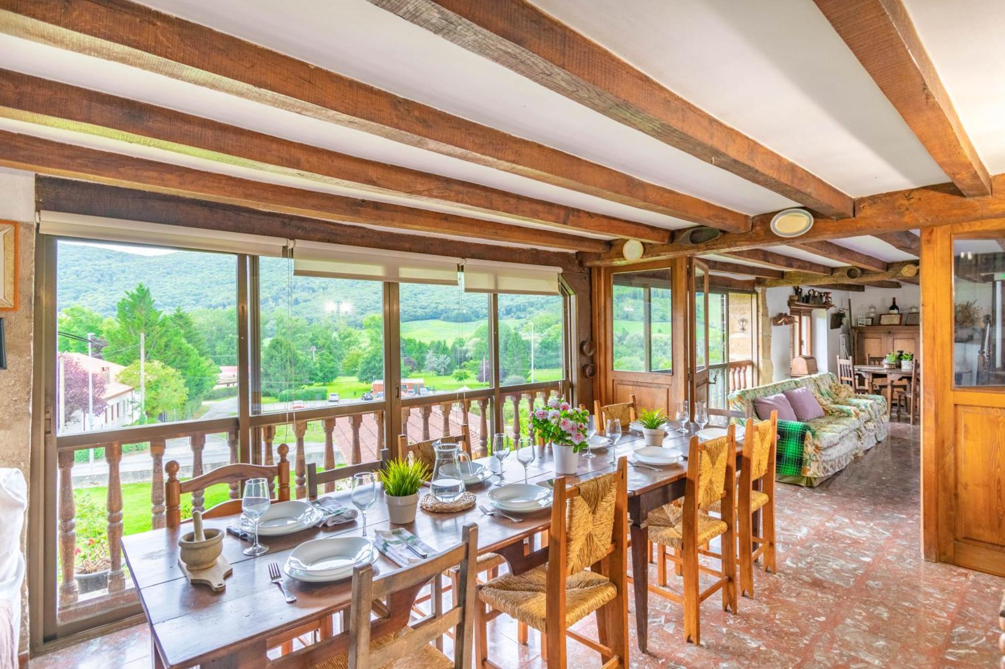 Casa Rural Arotzenia, Hogar Rustico En Pleno Valle De La Ulzama Lizaso 외부 사진